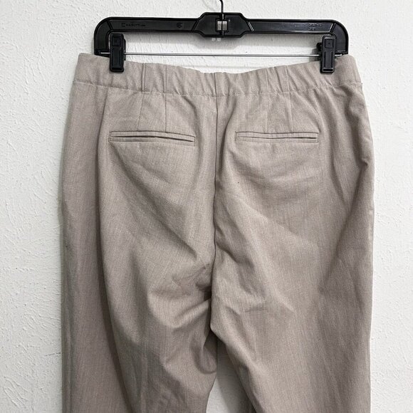 J Jill Straight Leg Oatmeal Beige Pants Women's Size 8 Casual Stretch Comfort - Picture 6 of 12